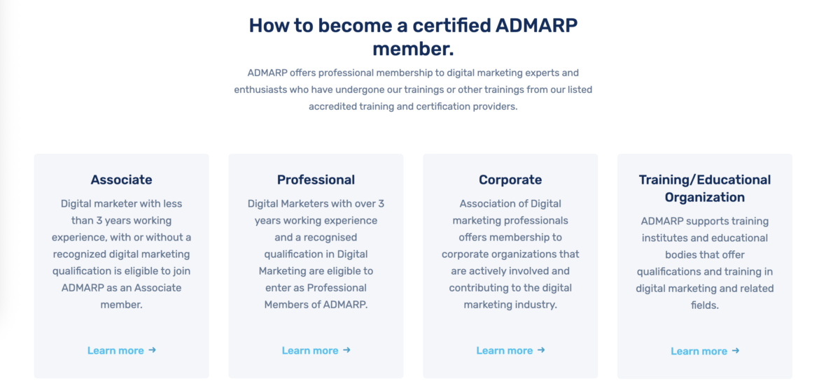 How to Join ADMARP