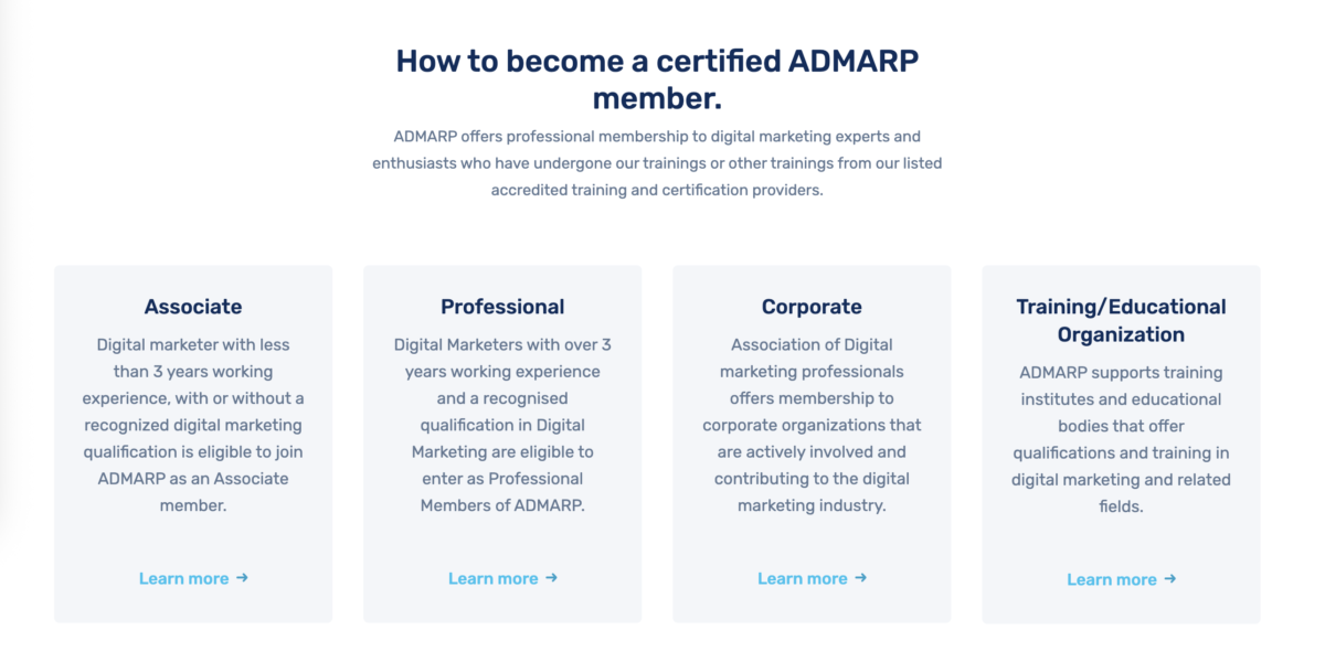 How to Join ADMARP