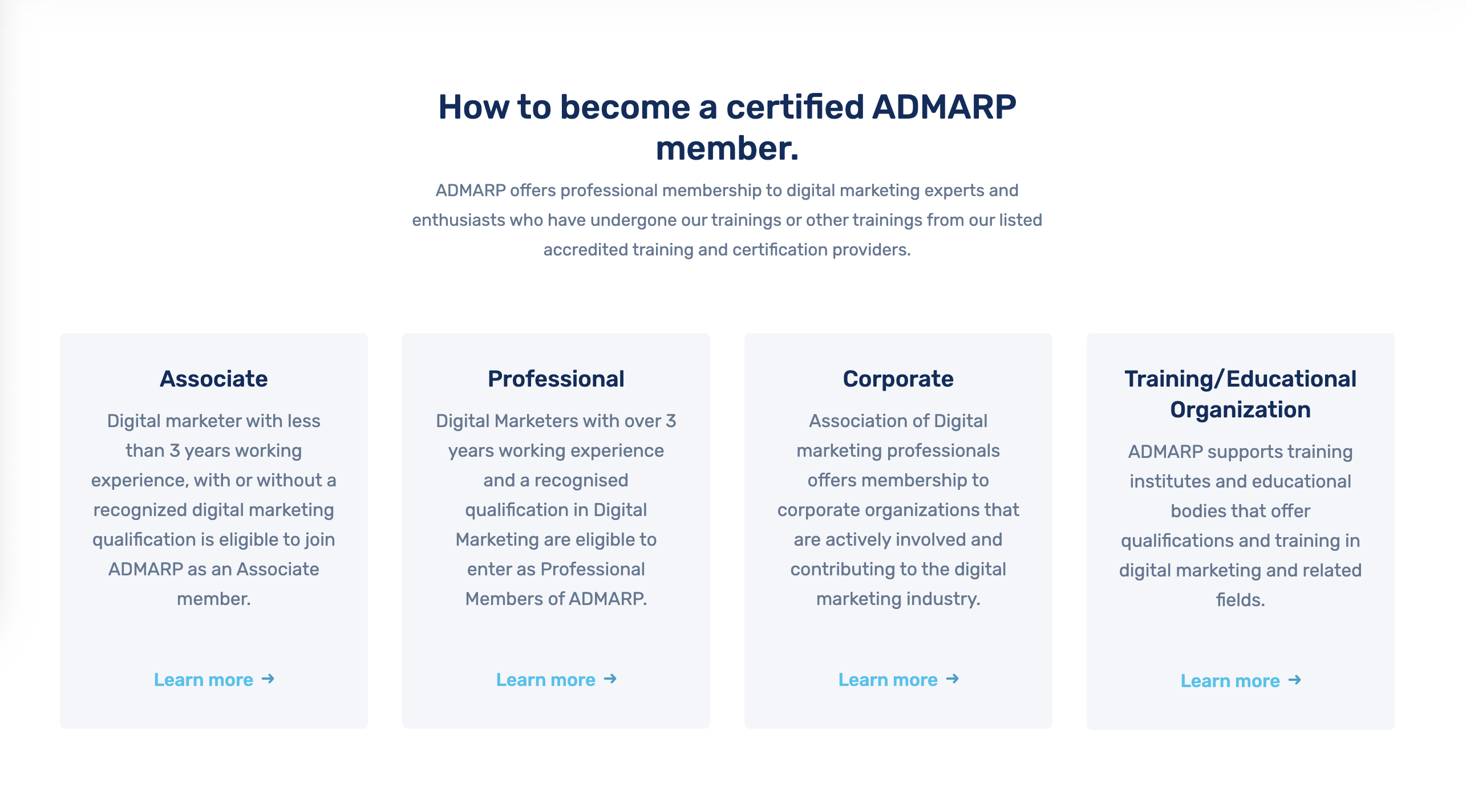 How to Join ADMARP