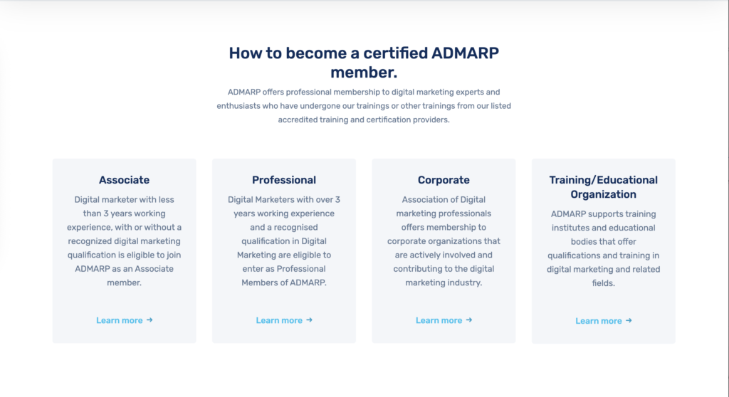 Join ADMARP for these reasons.