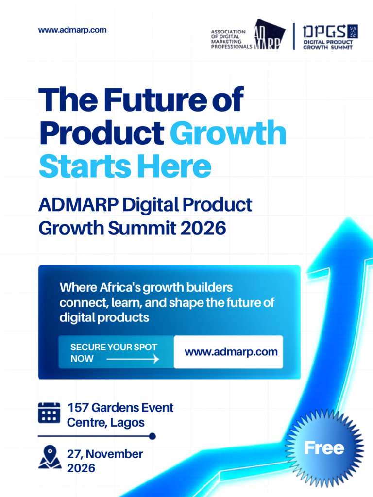Marketers, product managers and founders in one room at the ADMARP Digital Product Growth Summit 2026 in Lagos
